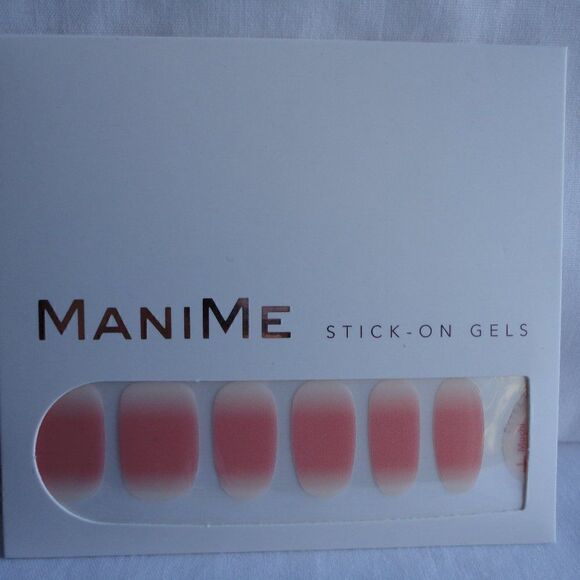 ManiMe Mochi Ombre Stick-on Gels Manicure Pink Ombre Nails - Picture 1 of 3